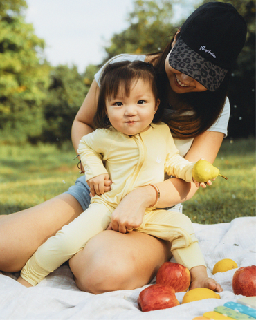 Certified UPF30 Bamboo Baby Sleepsuit (Yellow)